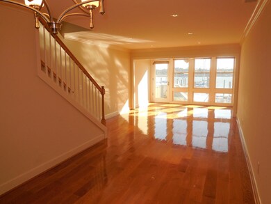Gleaming wood floors