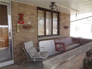 Exterior Front. Covered Front Porch to enjoy the o