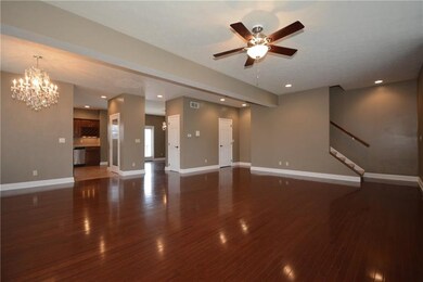 Another living / dining view, you can see into the