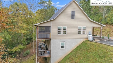 A perfect combination of mountain charm, privacy, and creek-side living.