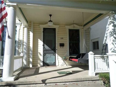 Patio/Deck. Covered front porch - come sit on my s