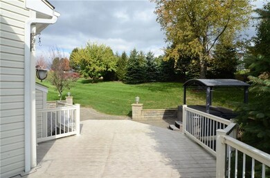 Maintenance free deck, brick paver patio and the h