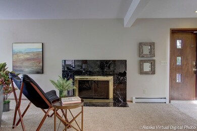 Great room fireplace