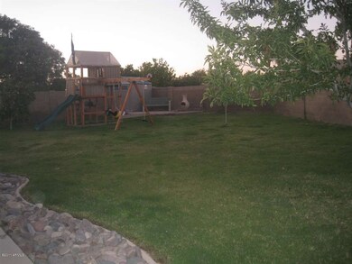 Large yard