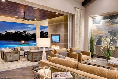 Great Room Night View