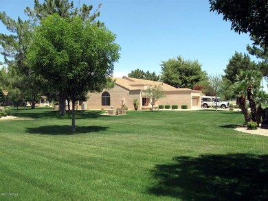 Northeast view of greenbelt