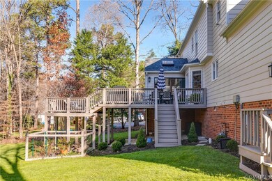 Two tier deck and Fruit Garden