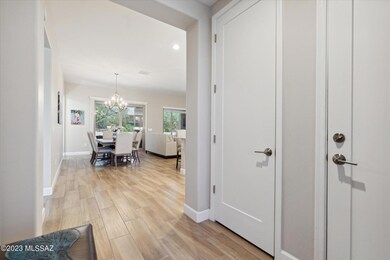 Entry To Family Room & Kitchen