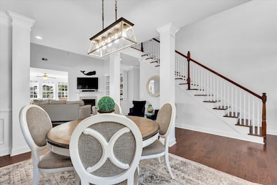 Dining looking to stairs