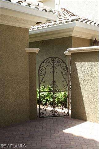 Front courtyard
