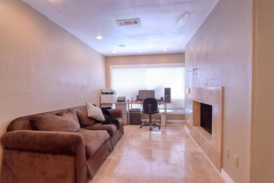 Den/office area