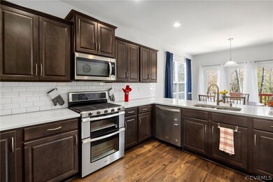 The Chef's Kitchen features stainless steel applia