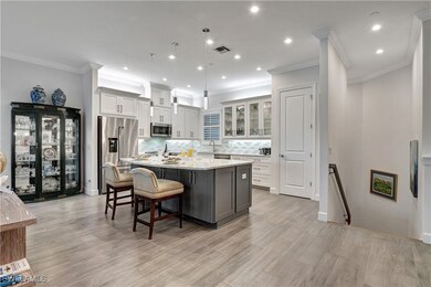 Featuring stainless steel appliances, 3 pendant li