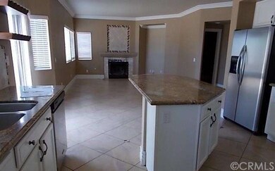 Granite Kitchen opens to family room