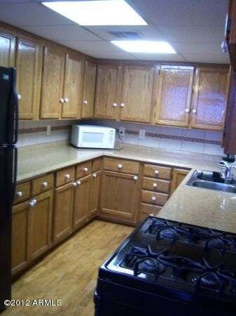 Kitchen with Gas Stove