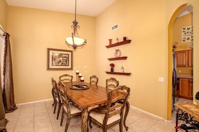 Dining room next to Kitchen