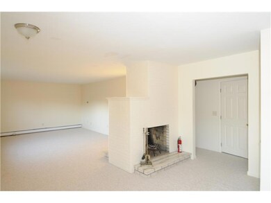 Entry. Entrance with double sidedFire Place