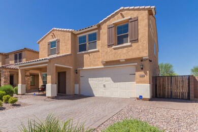 Front elevation w/side gate