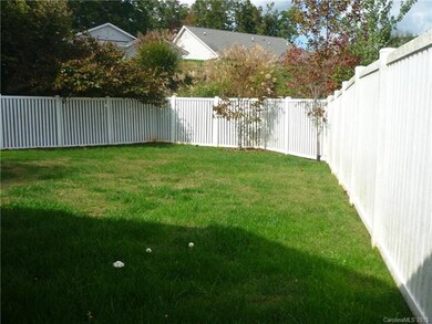 Right View of Fenced Back Yard