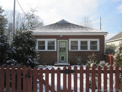 Side door which faces Taylor Ave