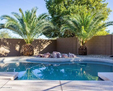 Fenced Pebble Tec Pool