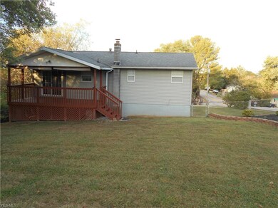 Fully fenced-in back yard
