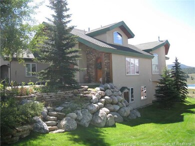 Exterior Front. Side view of the home.