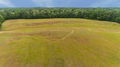 Bird's eye view of a heavily wooded area