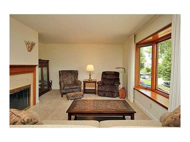 Living Room. The walls have been freshly painted a