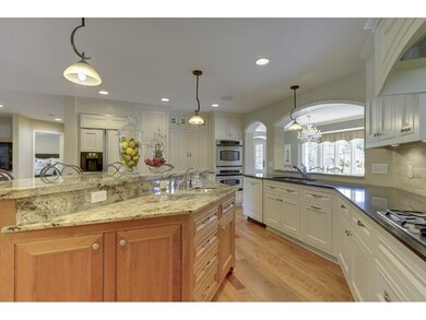 Another view of the kitchen with its walk in pantr