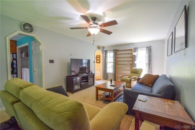 Spacious family room.