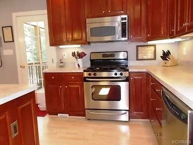 Gourmet Kitchen, Dark Cherry Cabinetry, Stainless 