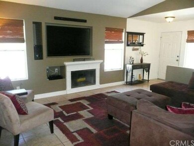 LIVING ROOM WITH CUSTOM MEDIA NICHE