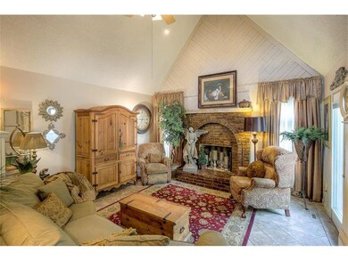 Great room w/door to deck on right.