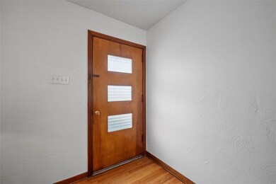 The front door into the Living Room