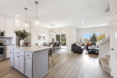 Open concept for easy entertaining