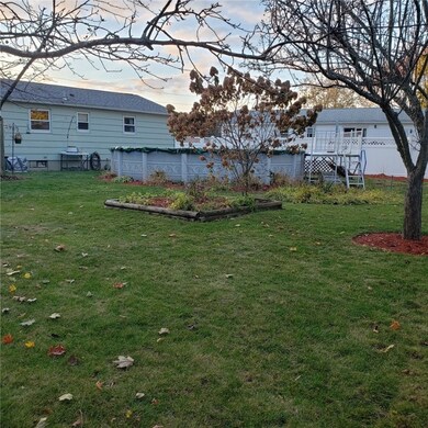 Back yard with pool