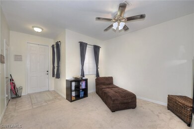 Living room front entry