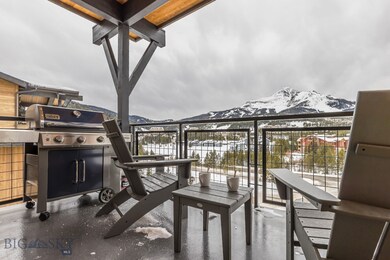 Amazing view of Lone Peak and Big Sky Ski Resort