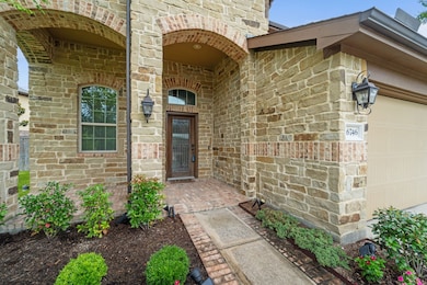 The charming brick front adds a warm and inviting