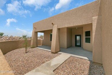 Front Entrance Patio