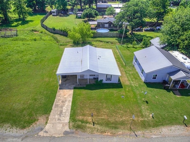 View from above of property