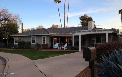 front of home