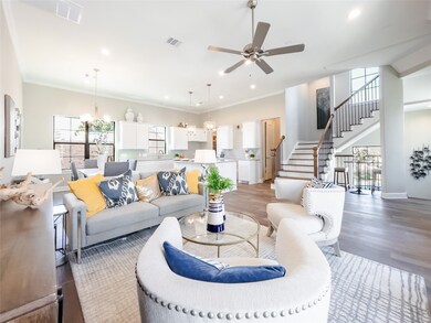 2nd floor- Open concept Living, Dining and Kitchen