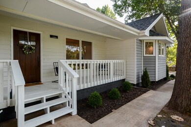 sidewalk to porch