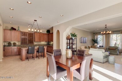 Kitchen/eating area/family room