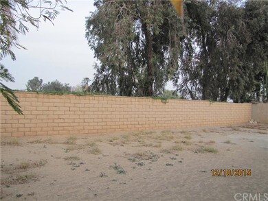 Block wall fencing at rear, with no neighbors behi