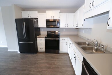 Wonderful kitchen with stacked cabinet and plenty of storage!