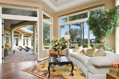 Master opens to Pool Area