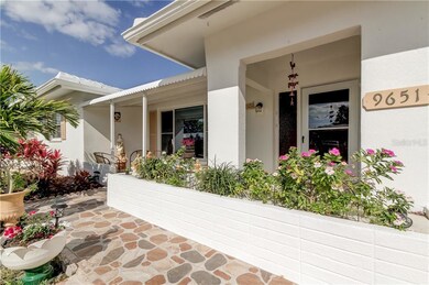 Walk up sidewalk to front porch, 5.5' x 20'